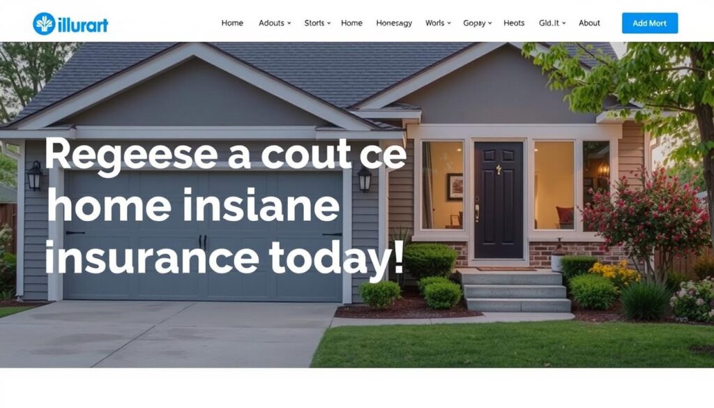 Get a quote for Blue Insurance house insurance today!
